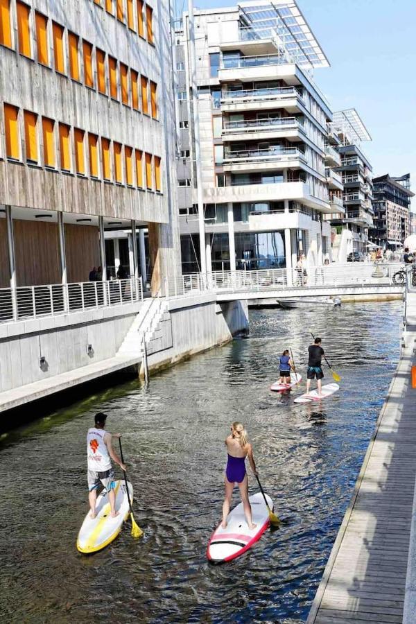 Exclusive Apartment, Sea View To Oslo Fjord, Located On Water In Oslo Center Zewnętrze zdjęcie