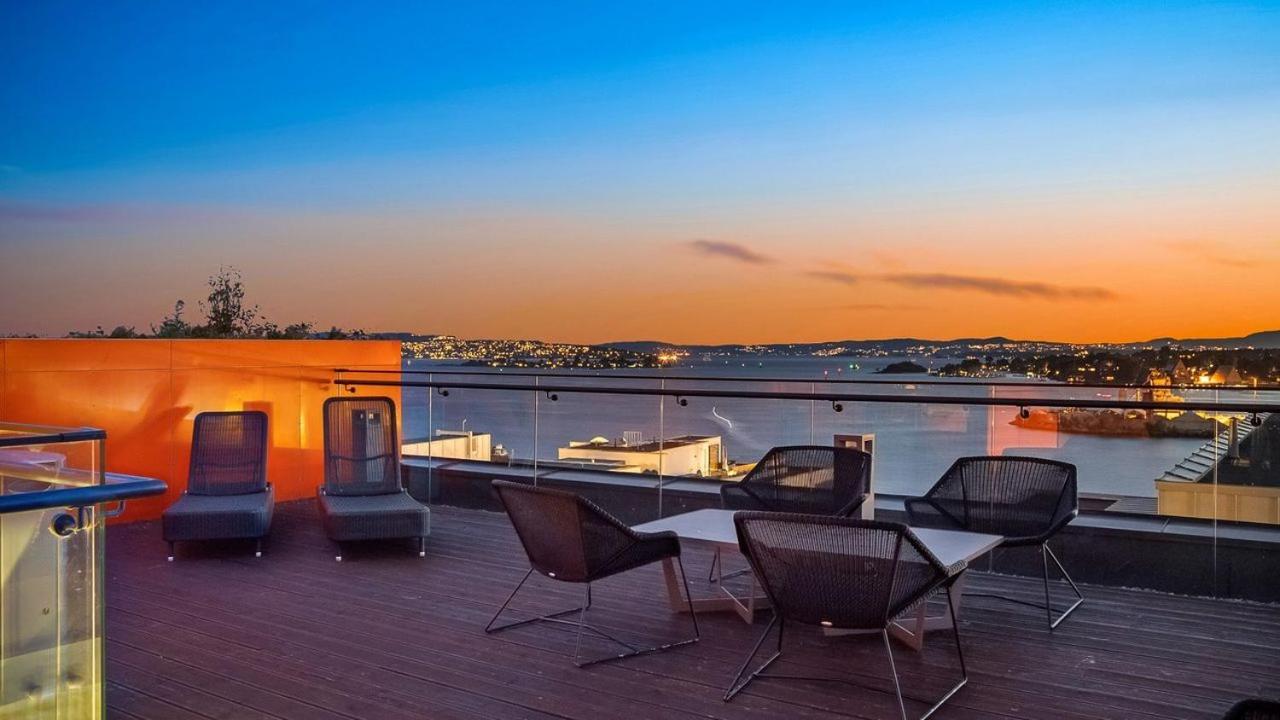 Exclusive Apartment, Sea View To Oslo Fjord, Located On Water In Oslo Center Zewnętrze zdjęcie