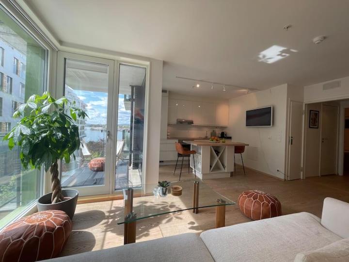 Exclusive Apartment, Sea View To Oslo Fjord, Located On Water In Oslo Center Zewnętrze zdjęcie