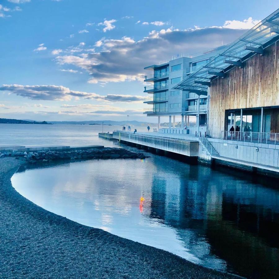 Exclusive Apartment, Sea View To Oslo Fjord, Located On Water In Oslo Center Zewnętrze zdjęcie